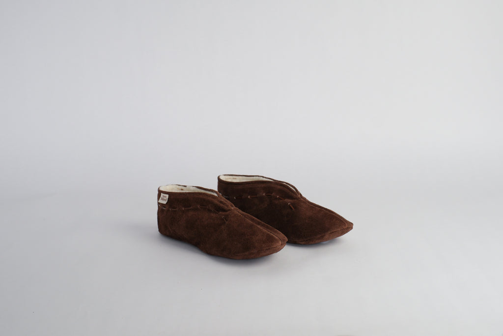 Chaussons Marron - Maison Mendi