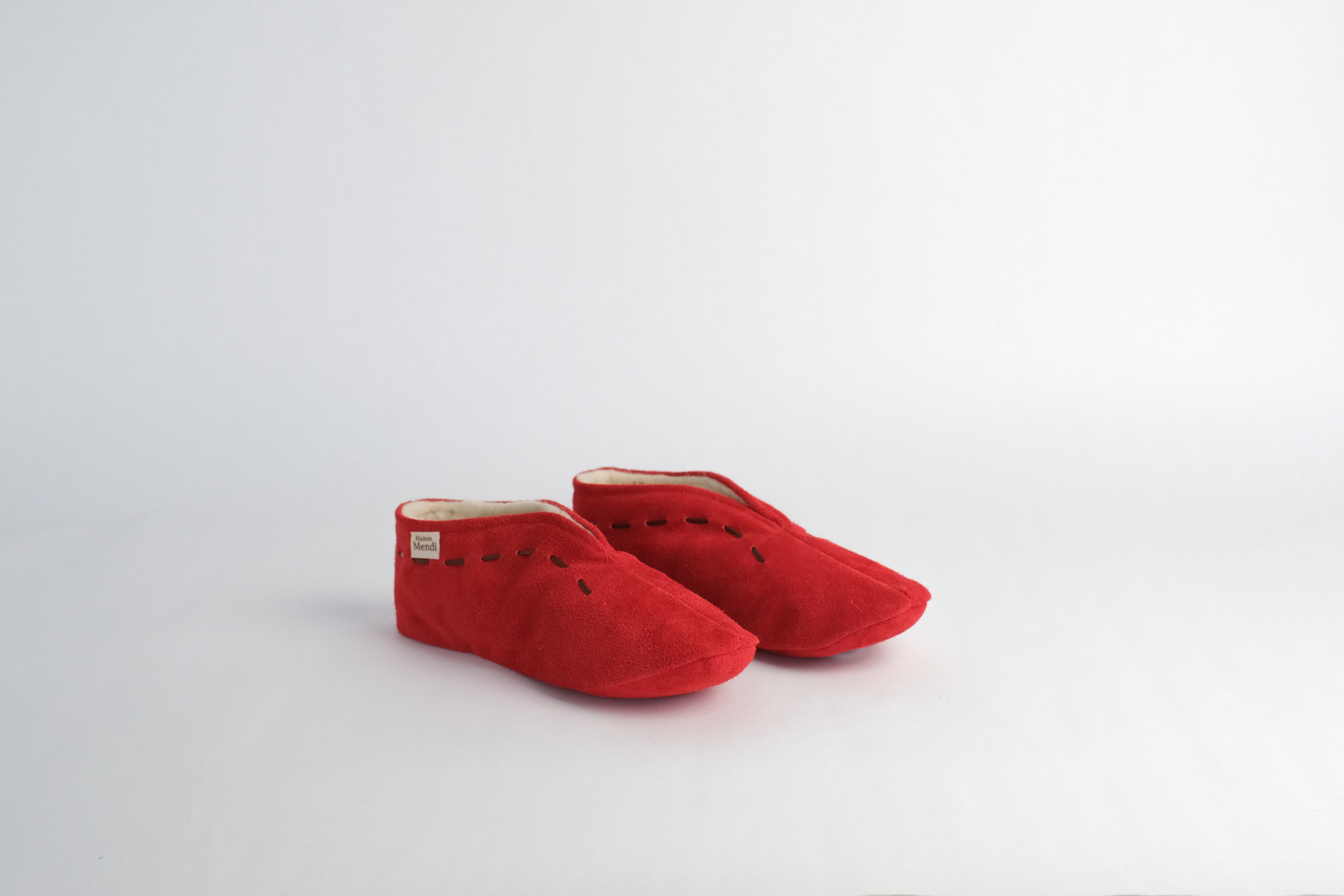 Chaussons Rouge - Maison Mendi