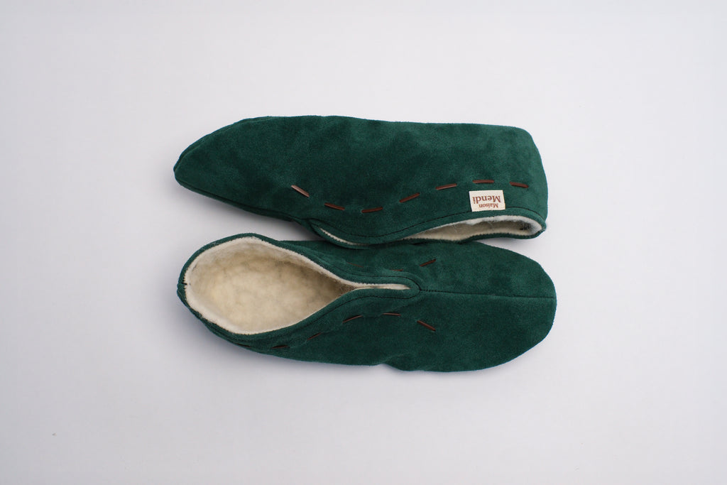 Chaussons Vert - Maison Mendi